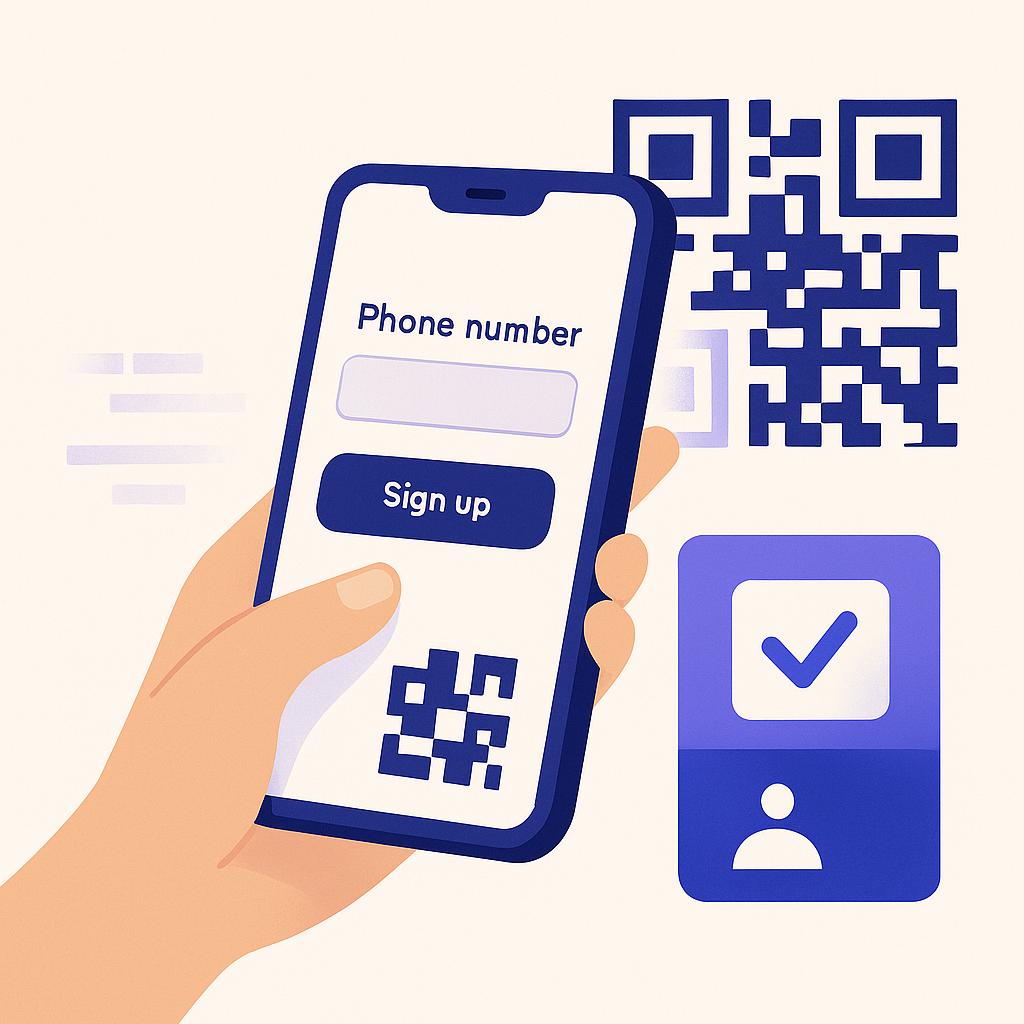 instant sign up