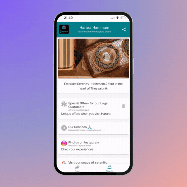 digital storefront for all your links