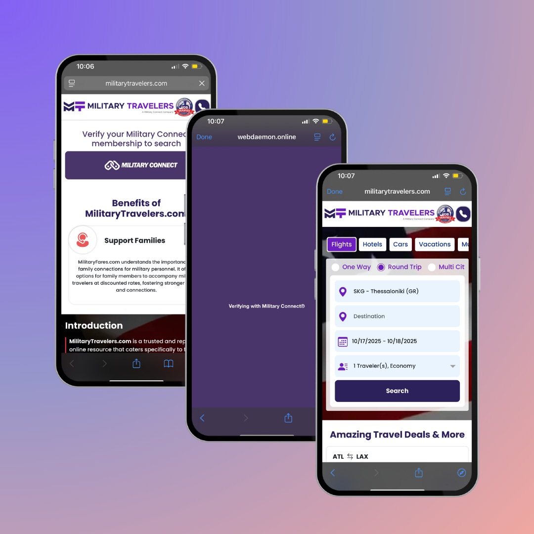 military connect demo